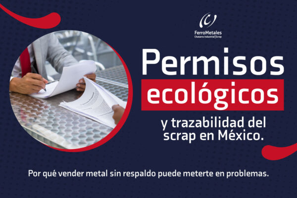 Permisos ecológicos y trazabilidad del scrap industrial en México: por qué vender metal sin respaldo puede meterte en problemas